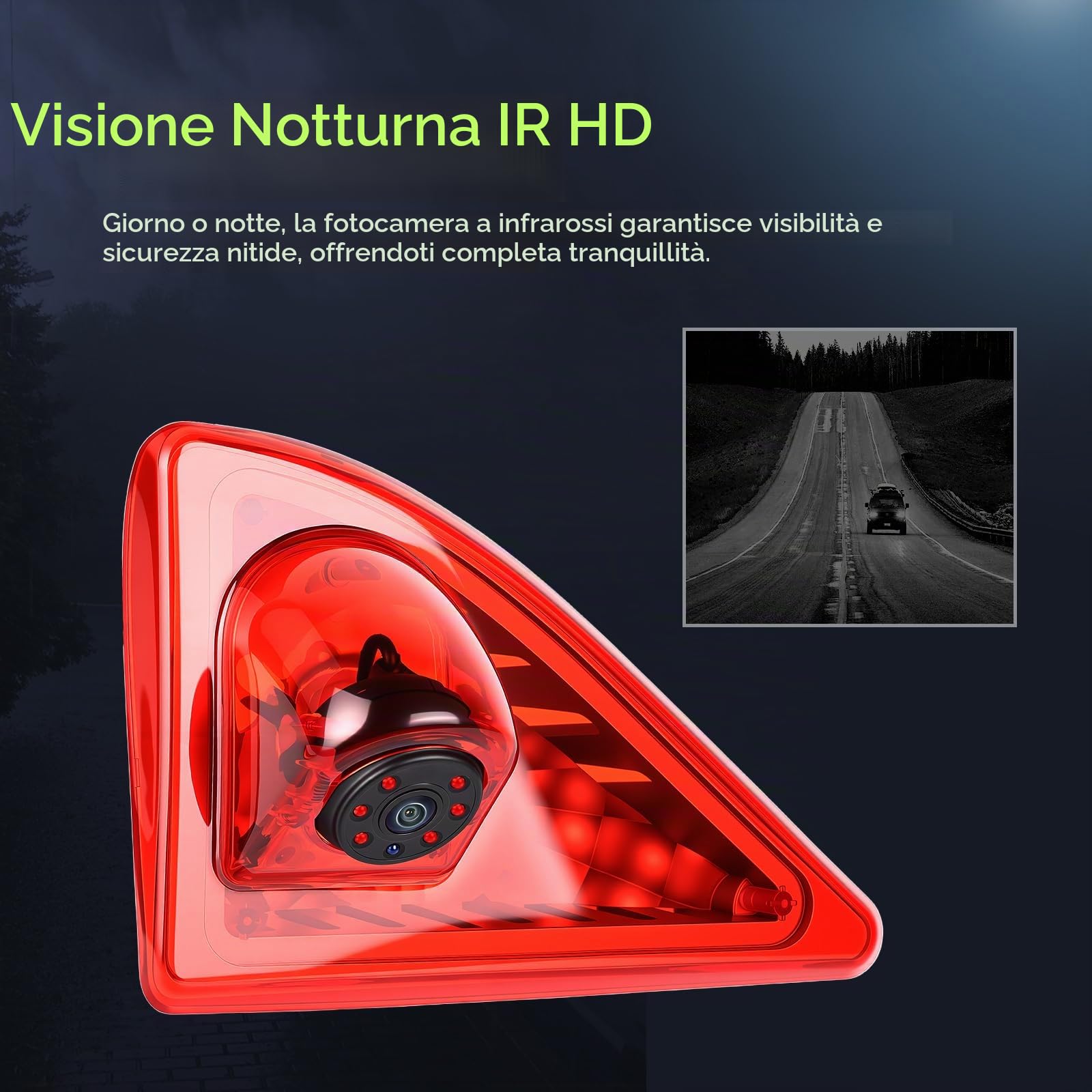 Inefala Telecamera Retromarcia per Renault Master 2010-2016