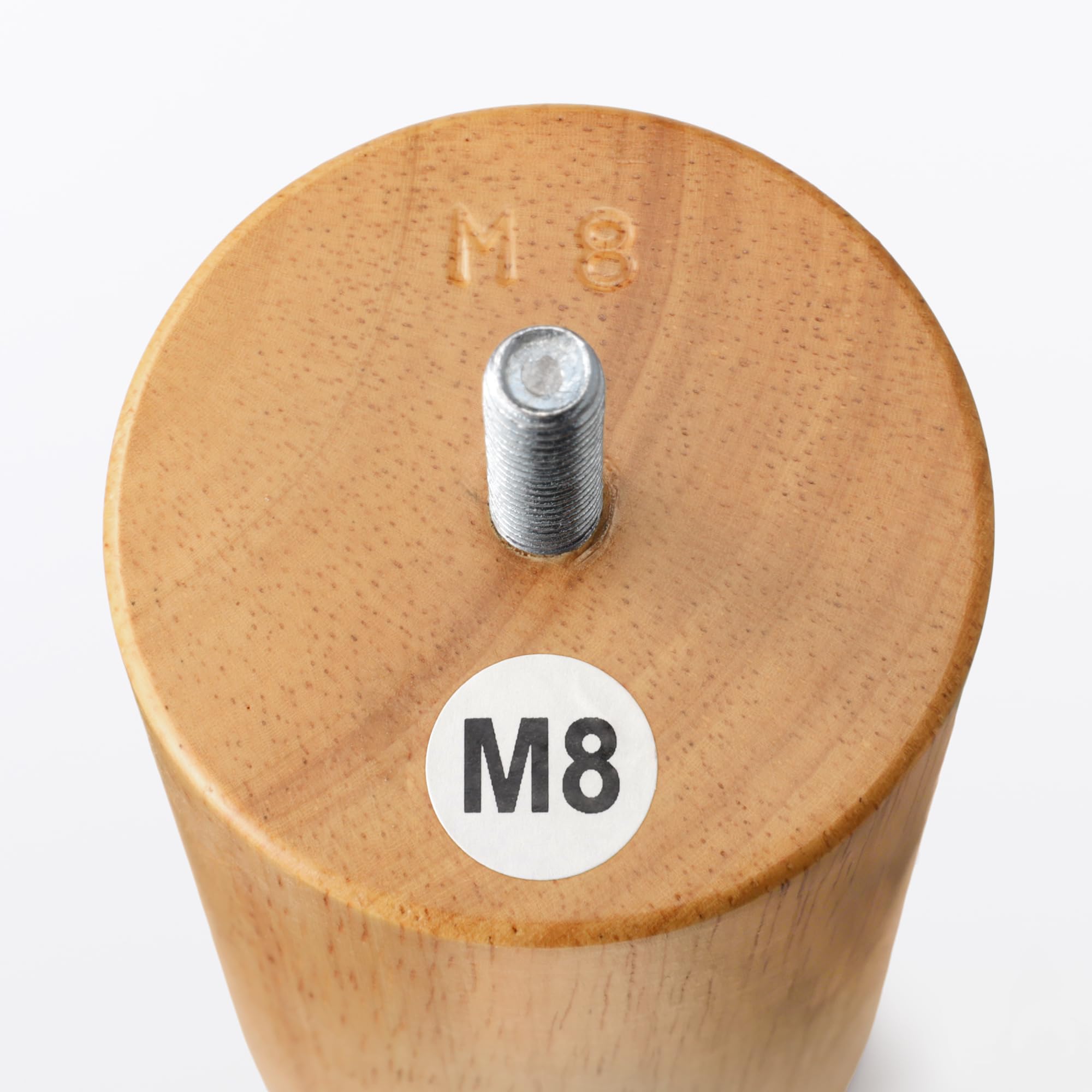 Amazon.co.jp: 無印良品 木製脚 12cm ナチュラル（M8） ・4本組