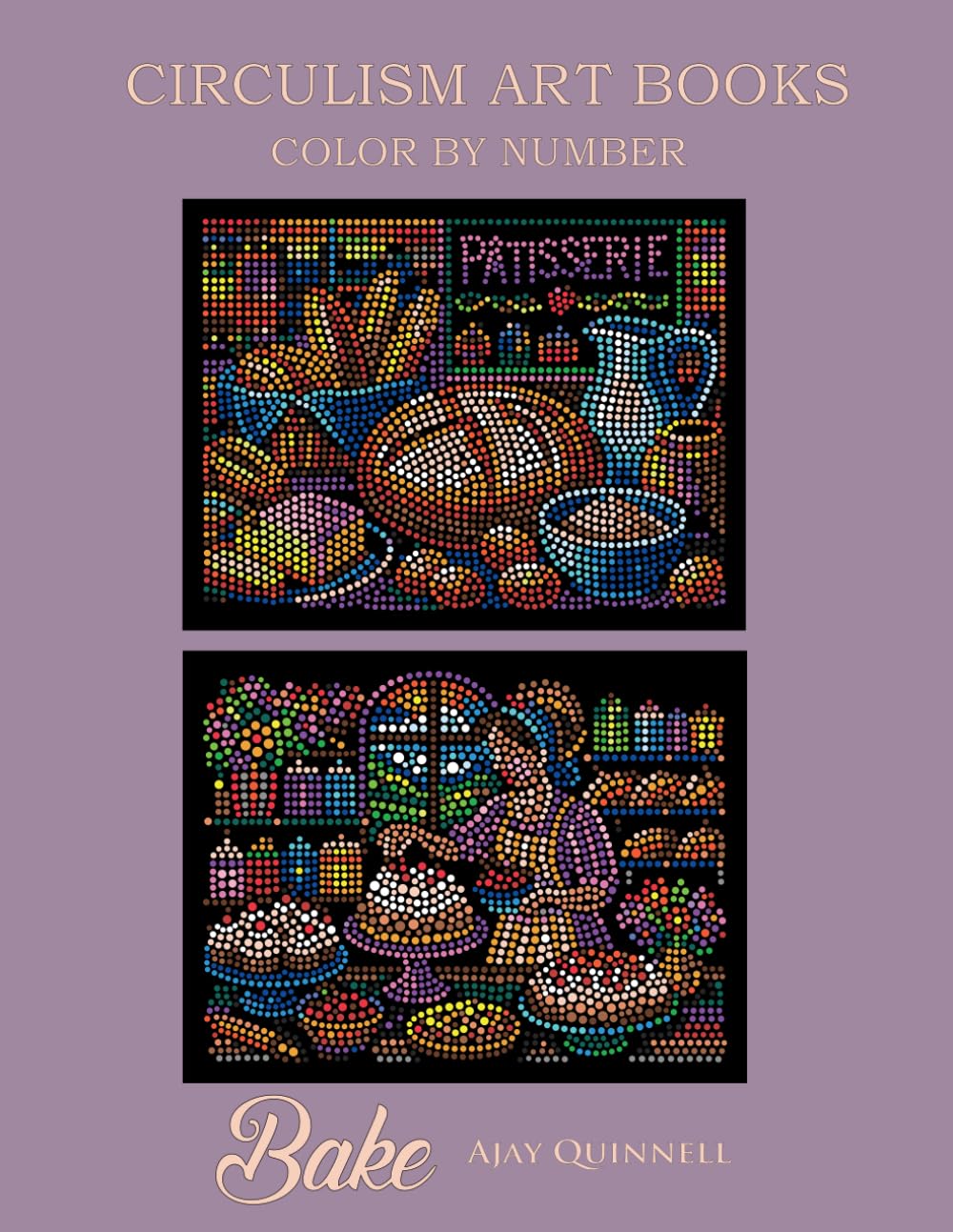 Bake - Color by Number Circulism book : Standard paper edition
