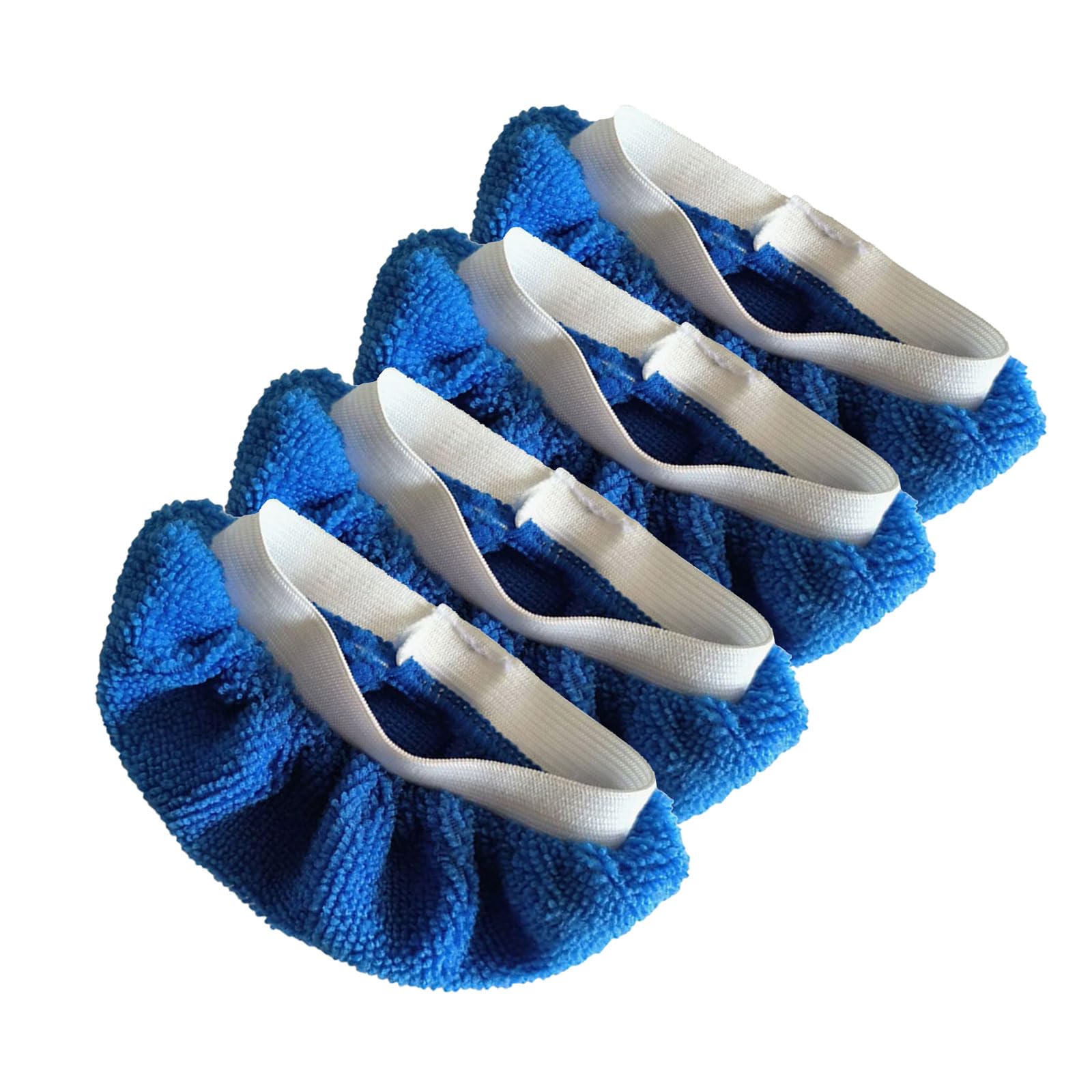 ljhnba 4Pcs Microfiber Steams Mop Pad for Handheld Cleaner Easy to Replace Compatibles with Various Models Cleaner Pad