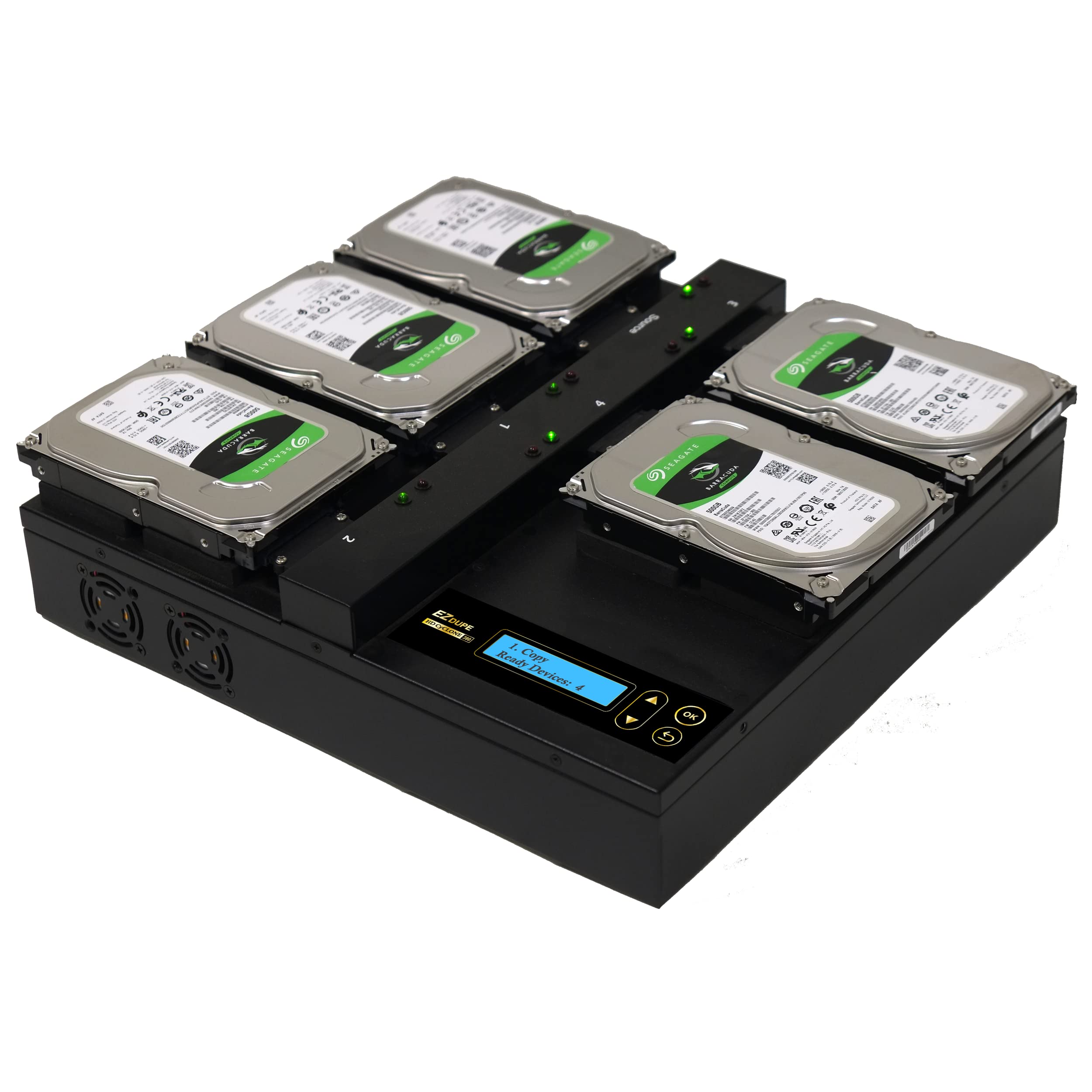 EZ DUPE 1 to 4 SSD HDD Hard Drive Flatbed Duplicator 18GB/Min DM-HS3-HDD04