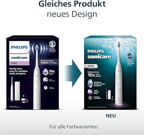 Philips Sonicare 6100 elektrische Zahnbürste — nuotrauka 6