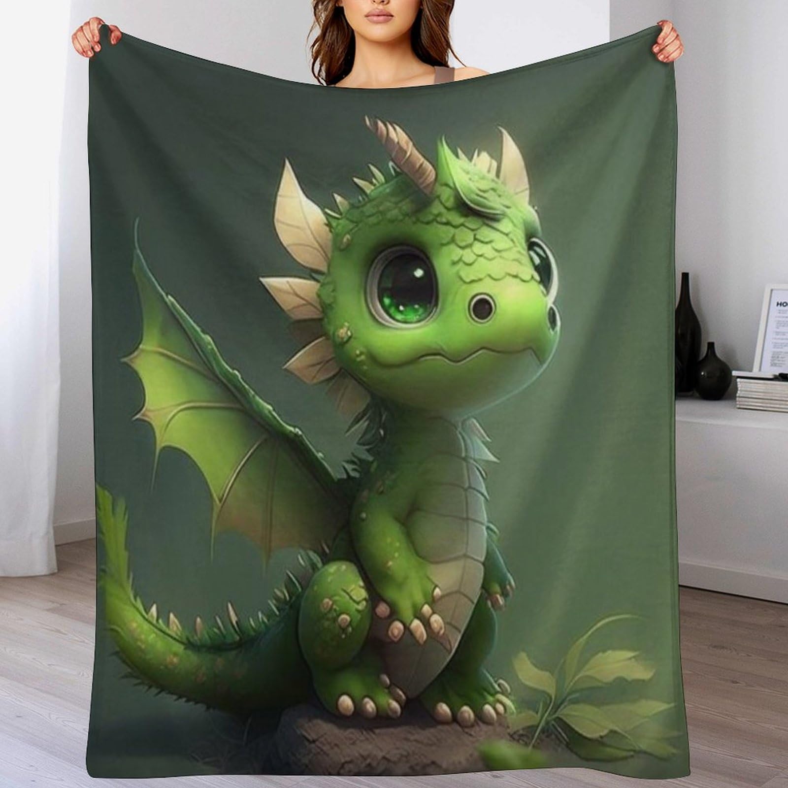 Manta de franela acogedora para tardes de películas en el sofá del salón