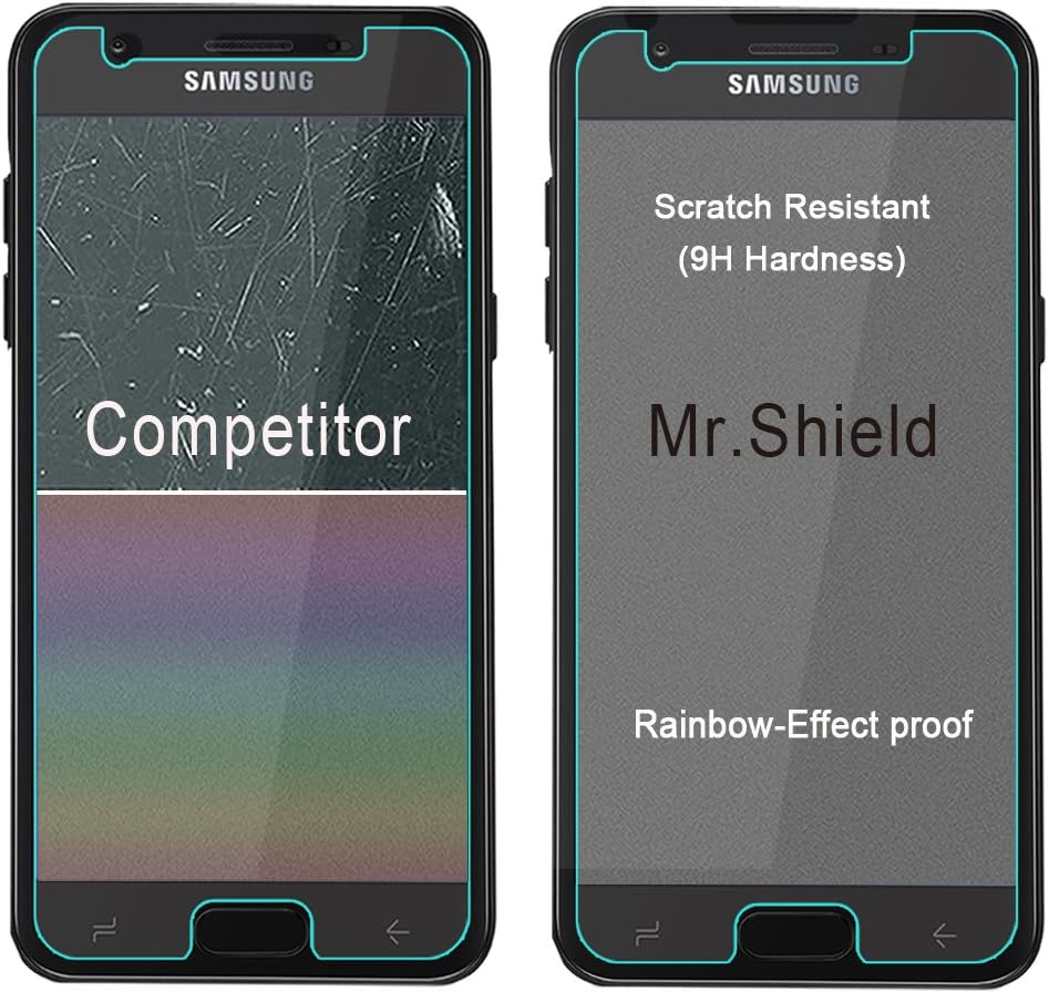 Mr.Shield [3-PACK] Designed For Samsung (Galaxy J3 Orbit) [Tempered Glass] Screen Protector [Japan Glass With 9H Hardness] with Lifetime Replacement