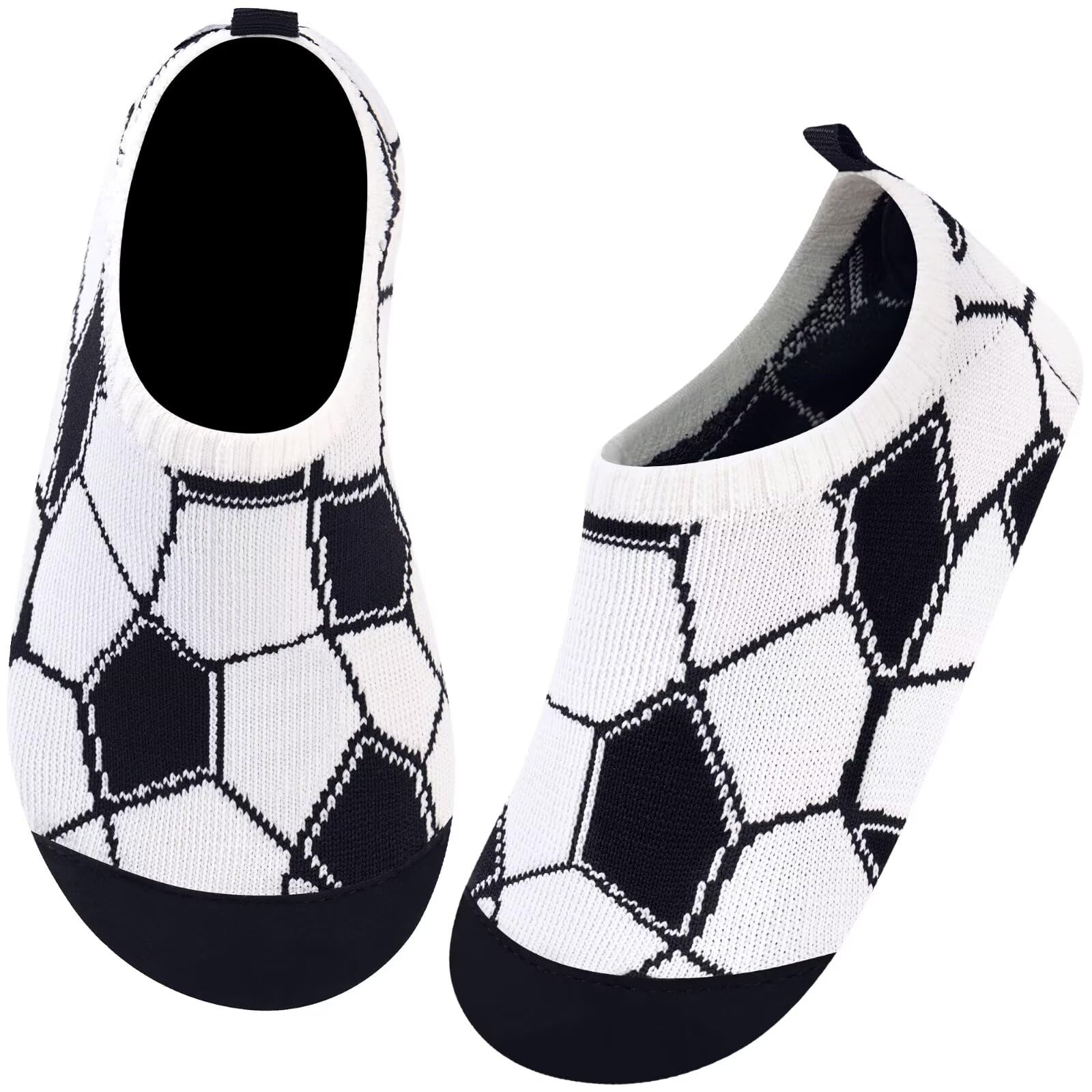 Kyopp Hausschuhe Kinder Junge Mädchen Atmungsaktive Rutschfest Barfussschuhe Turnschläppchen Weich Lauflernschuhe Kleinkinder Slippers
