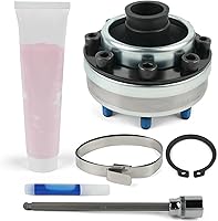 High-Angle Rzeppa CV Joint Kit 1744014 for 2007-2018 Jeep Wrangler JK 2DR/4DR - Factory Replacement by Outopakkle