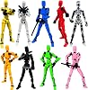 DANONI Titan 13 Action Figure Set, 3D Printed Multi-Jointed Movable Robot Action Figure, Decorations for Action Figures - Assembly Completed(Assembly Completed-Blue)