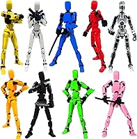 Vista 1 de Titan 13 Figura de acción, figuras de acción de robot de la suerte, figura de acción creativa impresa en 3D, figuras de acción multiarticuladas, 9