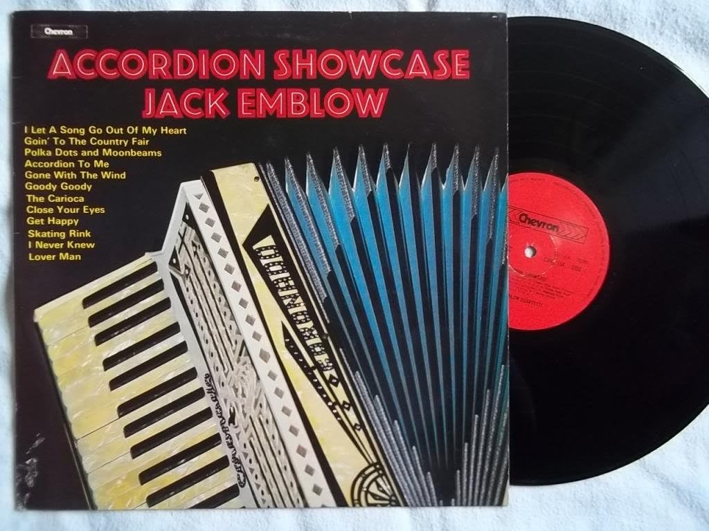 JACK EMBLOW Accordion Showcase vinyl LP by Jack Emblow Amazon.co.uk