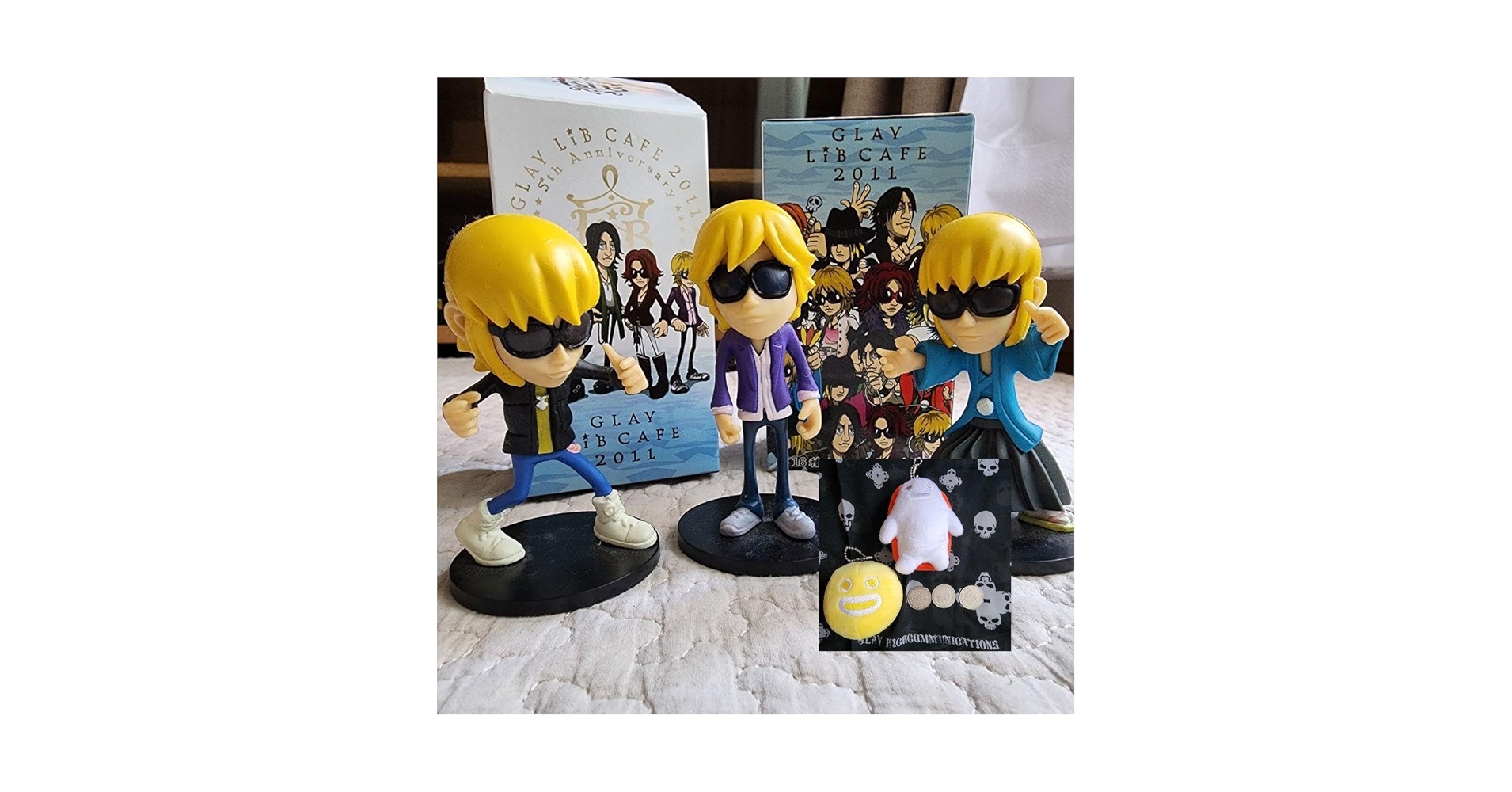 Amazon.co.jp: GLAY JIRO フィギュア 3点セット おまけ : おもちゃ