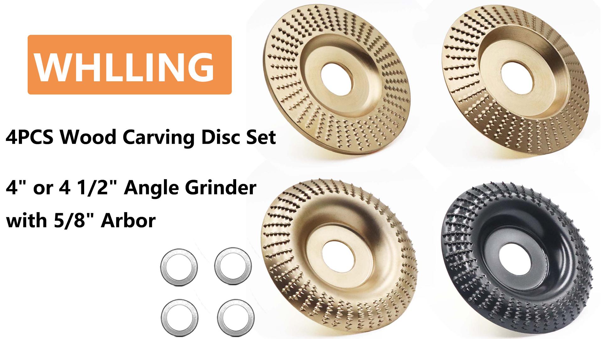 4 Inch Grinder Discs 4PCS For 4 Or 4 12 Angle Zimbabwe Wood Carving ...