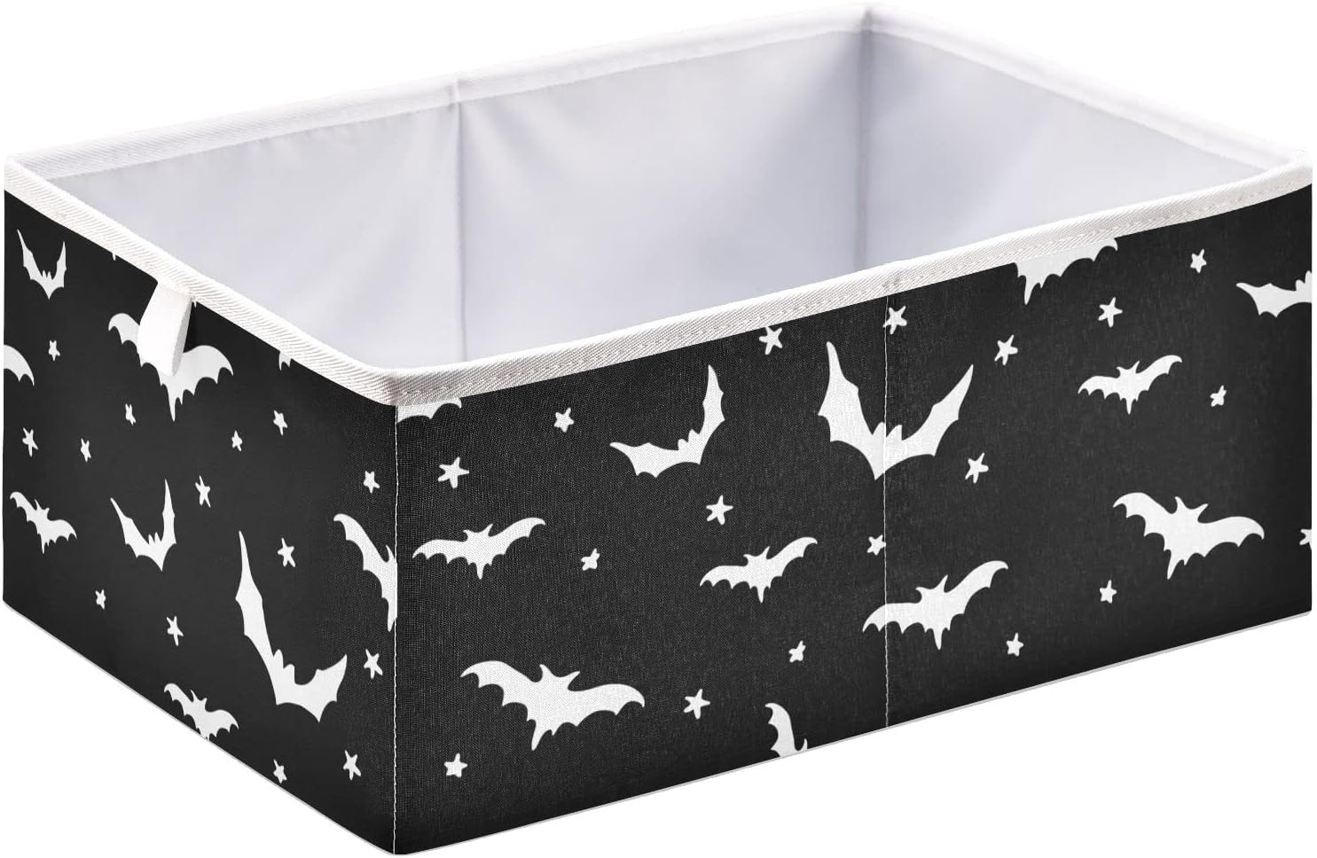 CaTaKu Bats Star Black Cube Storage Bins for Organization
