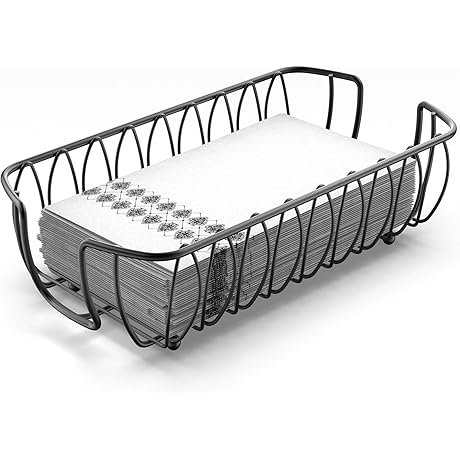 Guest Bathroom Napkin Holder Tray - The Holder of Your Comfort