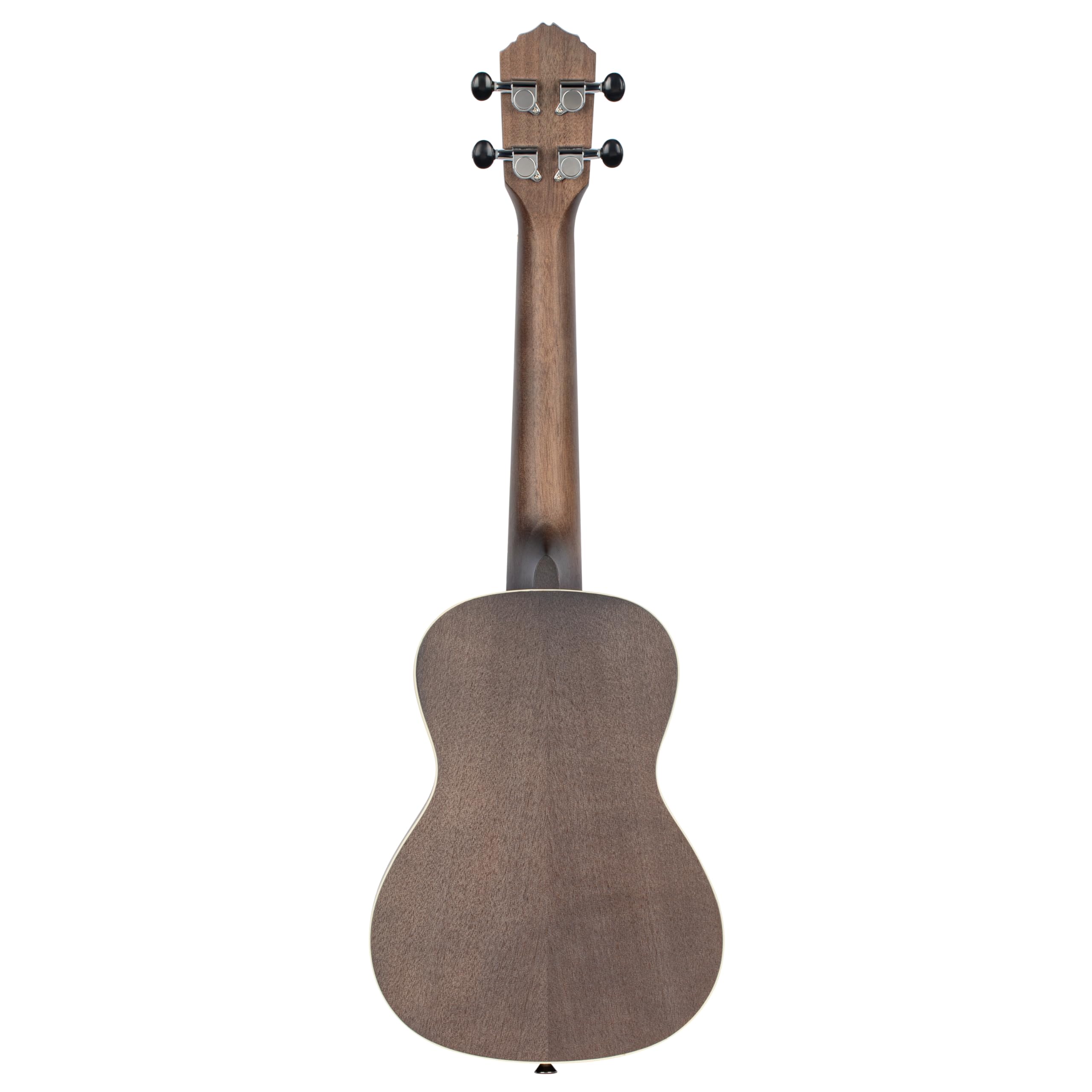 Ortega Guitars Ukulele Concerto Mancino – Acustico – Earth Series – Okoume, Black (RUCOAL-L)