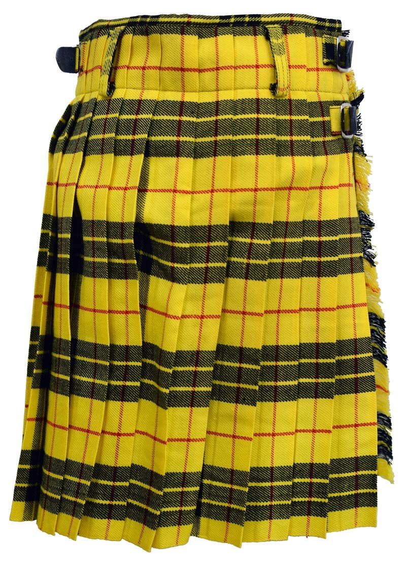 8 Yard Kilts Scottish Herren-Kilt 473 g Freizeit-Kilt – Macleod of Lewis
