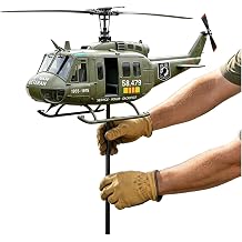 Vietnam Veteran UH-1 Helicopter Wind Spinner, Vietnam Veteran Helicopter Wind Spinner, Applicable Yards or Memorial Spaces, for Garden Porch Patio Veterans Gift 1 Pcs
