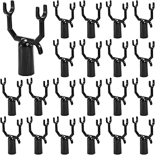 Coloch 20 Pack Metal Tree Branch Support, Y-Shape Tree Crutch Holders Plant Straightening and Leaning Kit Propping Up Branch Spreaders for Fruit Trees, Garden, Fit 0.75 in Round Pole