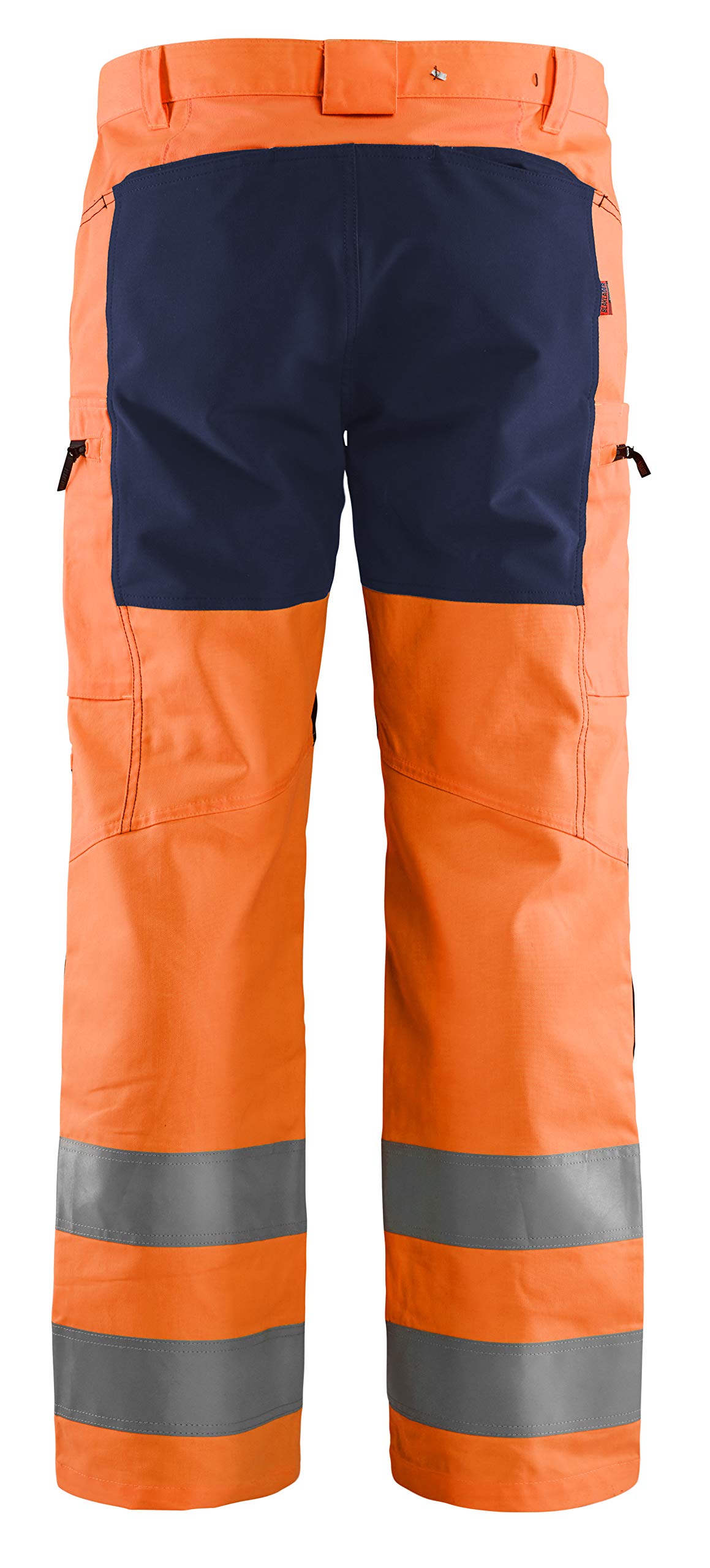 Blaklader 158518115389D112 spodnie robocze ze stretchem, High Vis Orange/granatowy, rozmiar D112