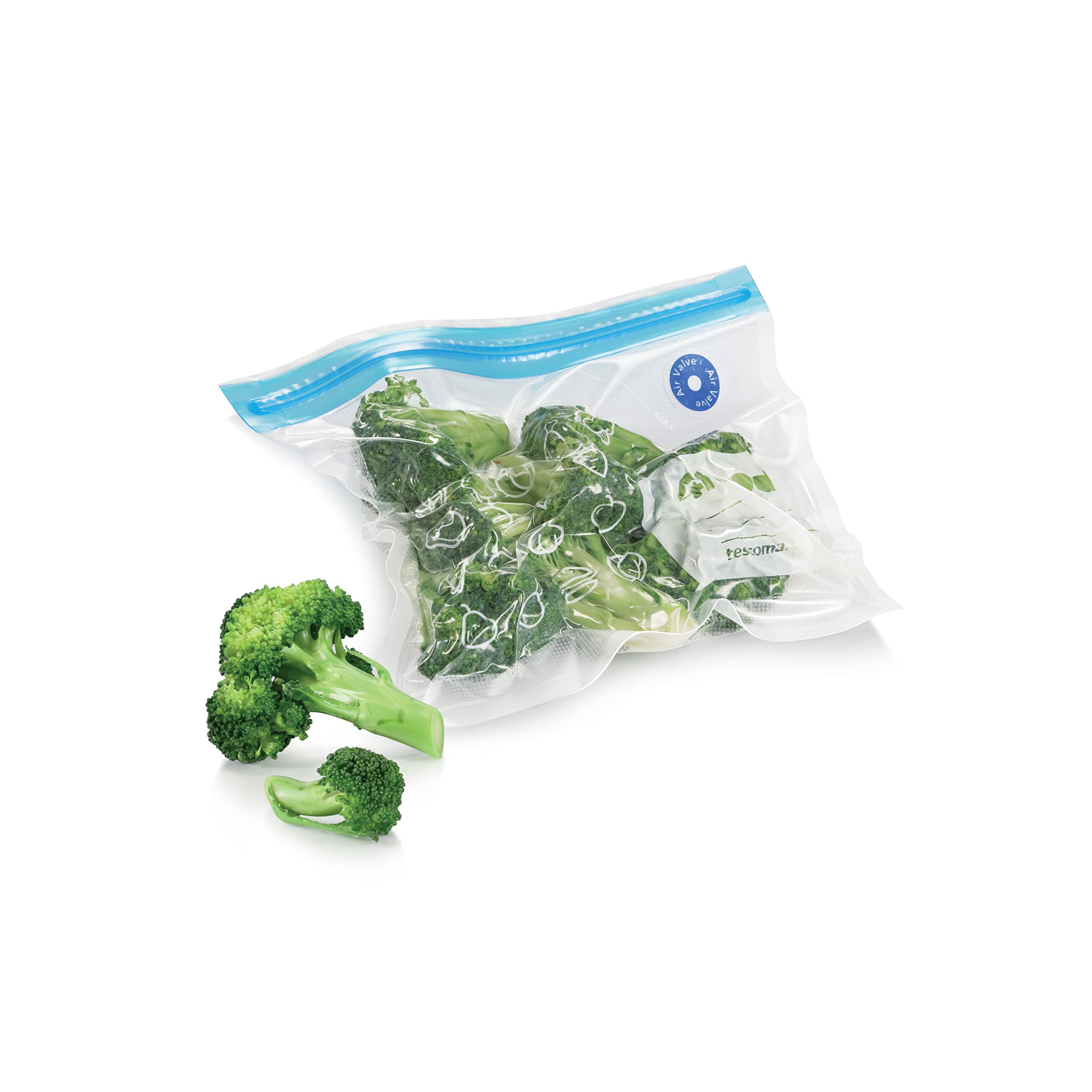 Tescoma Vacuum bags with zip lock 4FOOD 21 x 22 cm, 10 pcs