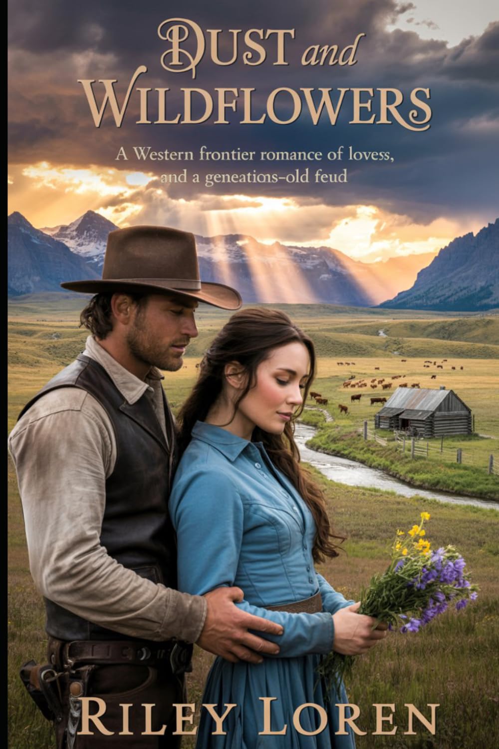 Dust and Wildflowers: A Western Frontier Romance of Love, Secrets, and a Generations-Old Feud