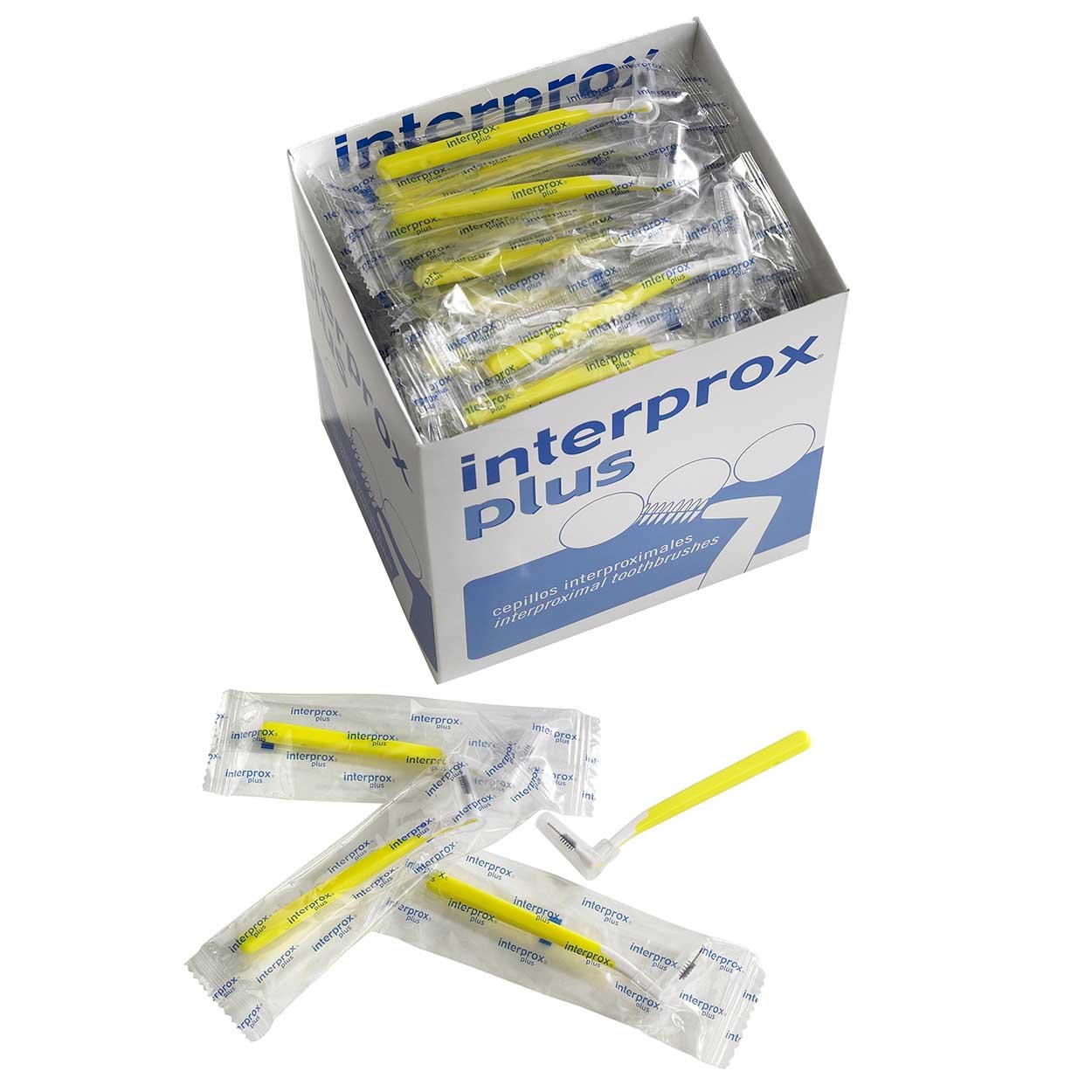 Interprox plus Interdentalbürsten 100er Box (gelb mini)
