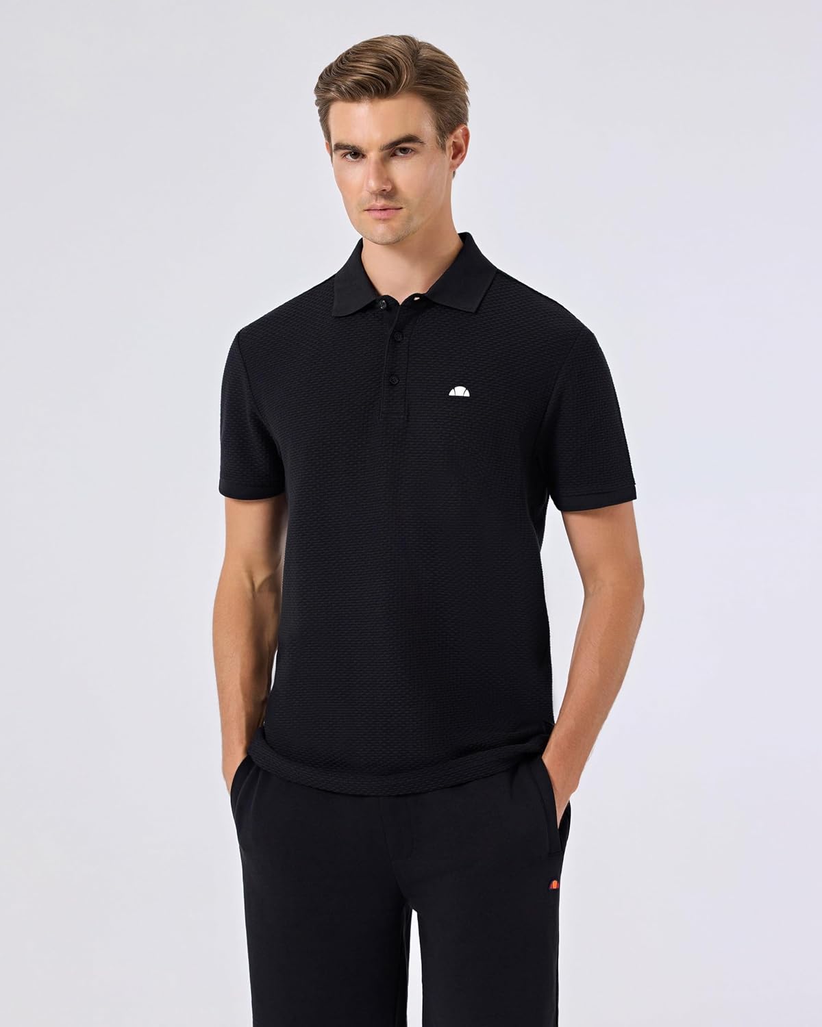 Ellesse Polo Yaka Erkek Tişört 6SM5010-BK