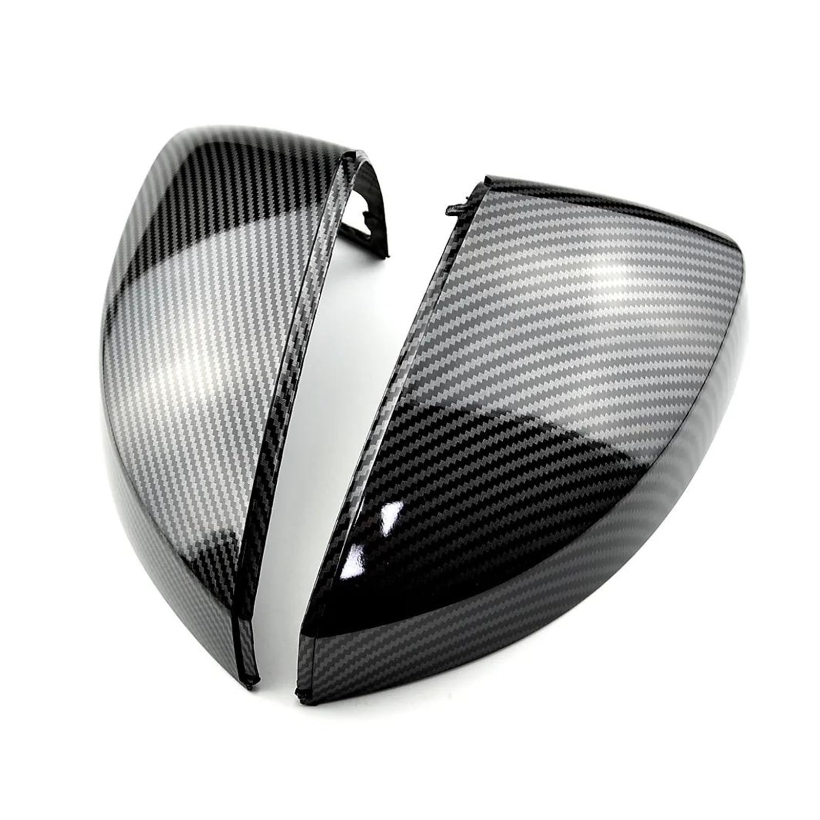 Calotta Specchietto Retrovisore Per Audi A3/S3/RS3 8V (2013-2019) – Copertura In ABS Effetto Carbonio, Nero, Proteggi E Personalizza L'Auto