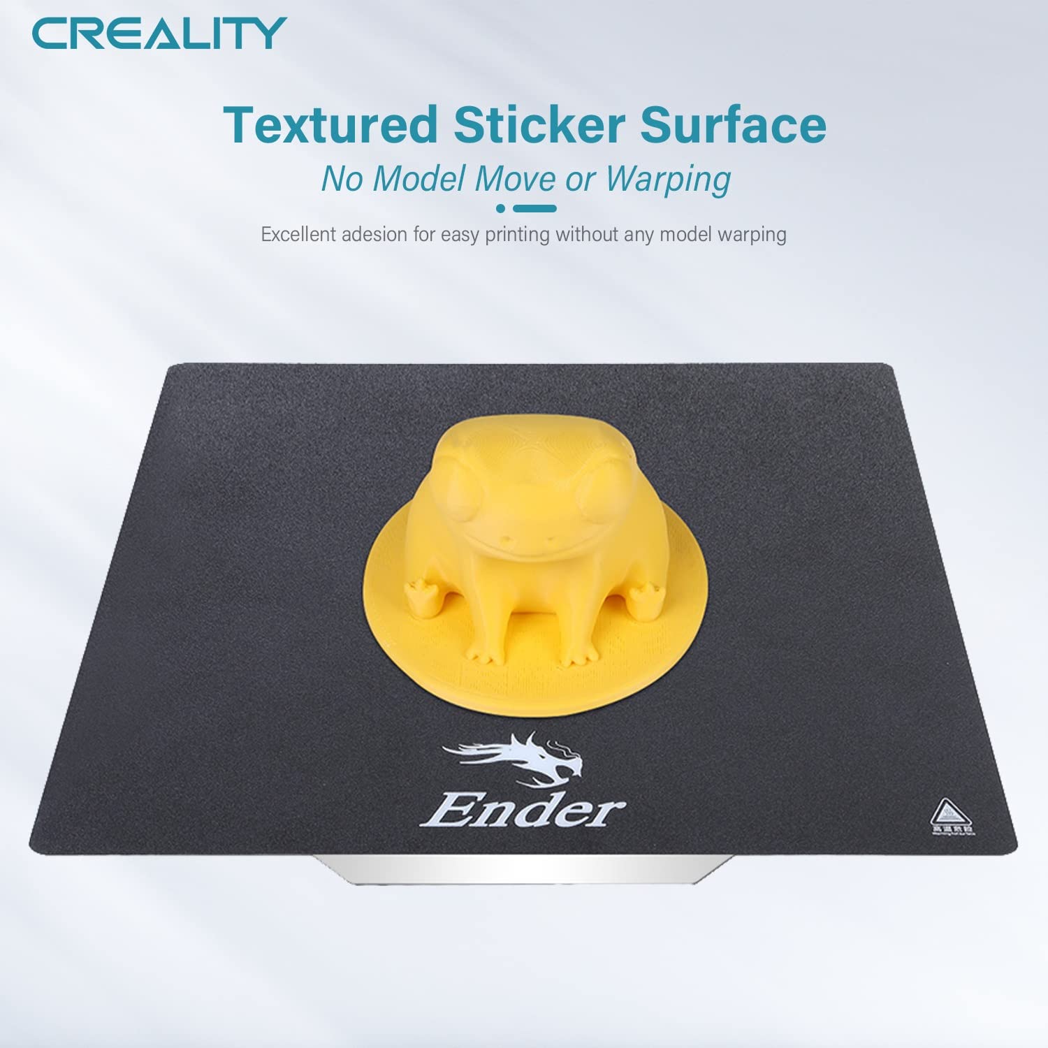 Creality Official Ender 3 Build Plate, 235x235mm Double-Sided Magnetic Bed Plate Smooth+Textured Surface Flexible Removable Printing Platform for Ender 3/3 V2/3 Pro/3 S1/3 S1 Pro/3 V3 SE/K1C/K1 SE