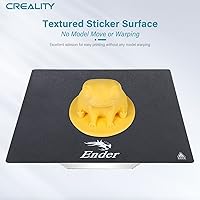 Vista 4 de Creality Placa de construcción oficial Ender 3, 235x235mm. Placa de cama magnética de doble cara con superficie lisa + texturizada, flexible