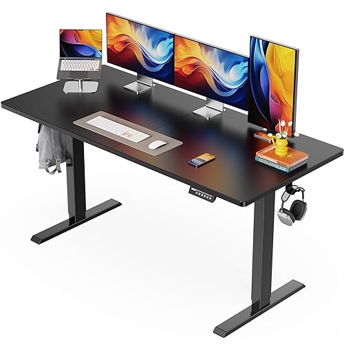 ErGear Electric Standing Desk, 55 x 28 inch Height Adjustable