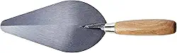 Atlas - Colher de Pedreiro de Metal com Canto Arredondado de 9 Polegadas