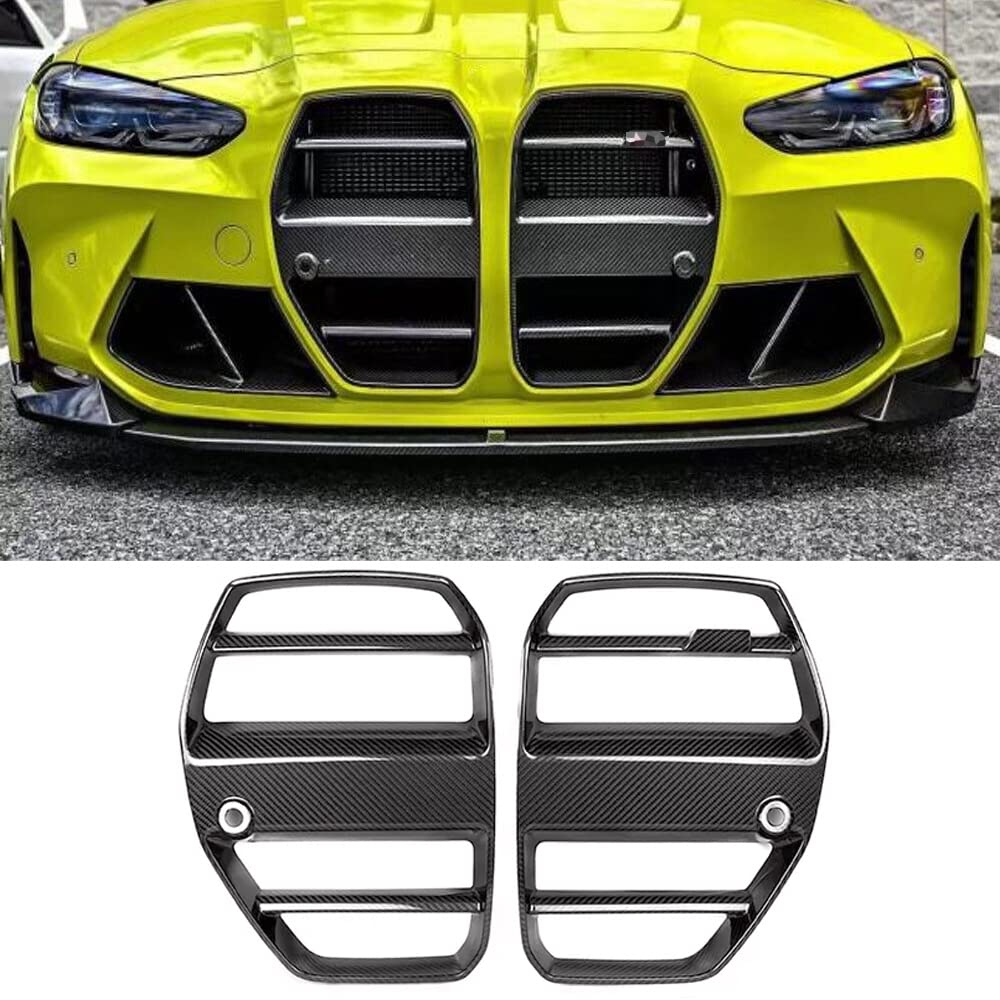 Amazon | ドライカーボンファイバーカーフロントグリルグリル BMW G80