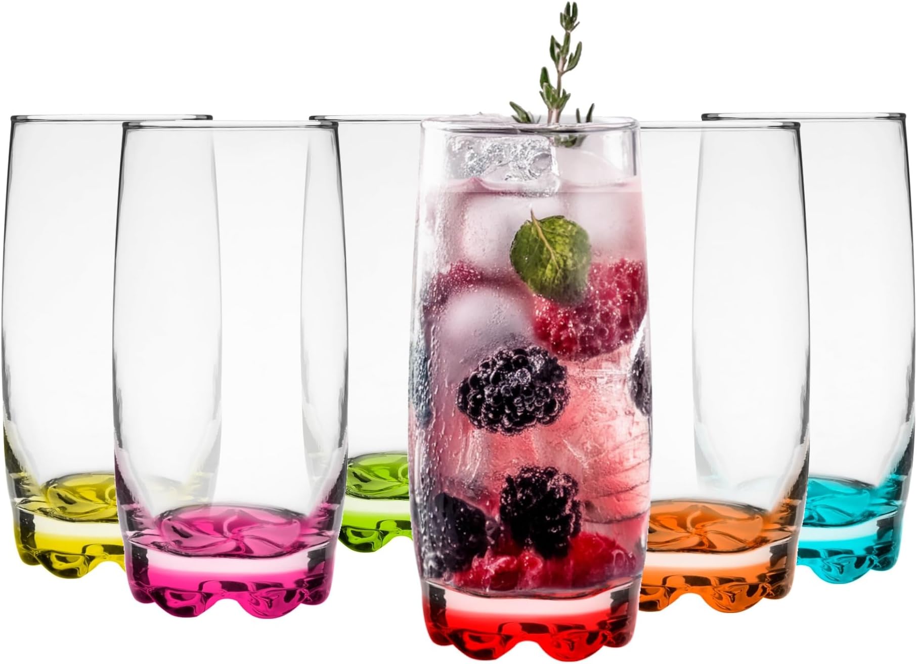 Ecentaur Lot De 6 Verres à Eau Highball - Collection De