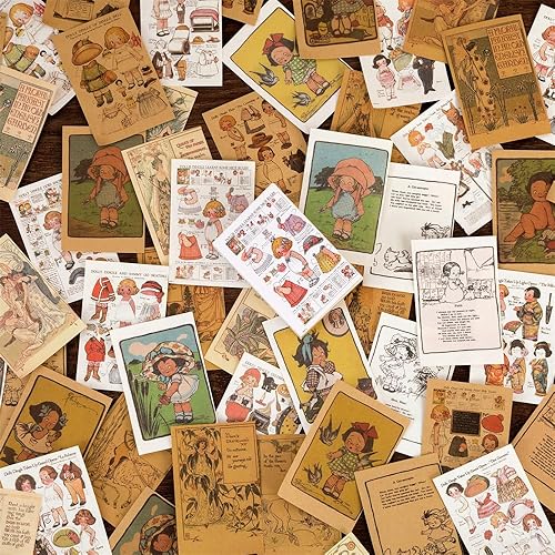 Miniatura 5 de Kit de papel para álbumes de recortes, collage de luna, de encaje, diario, planificador, materiales, suministros de decoración de diario basura para