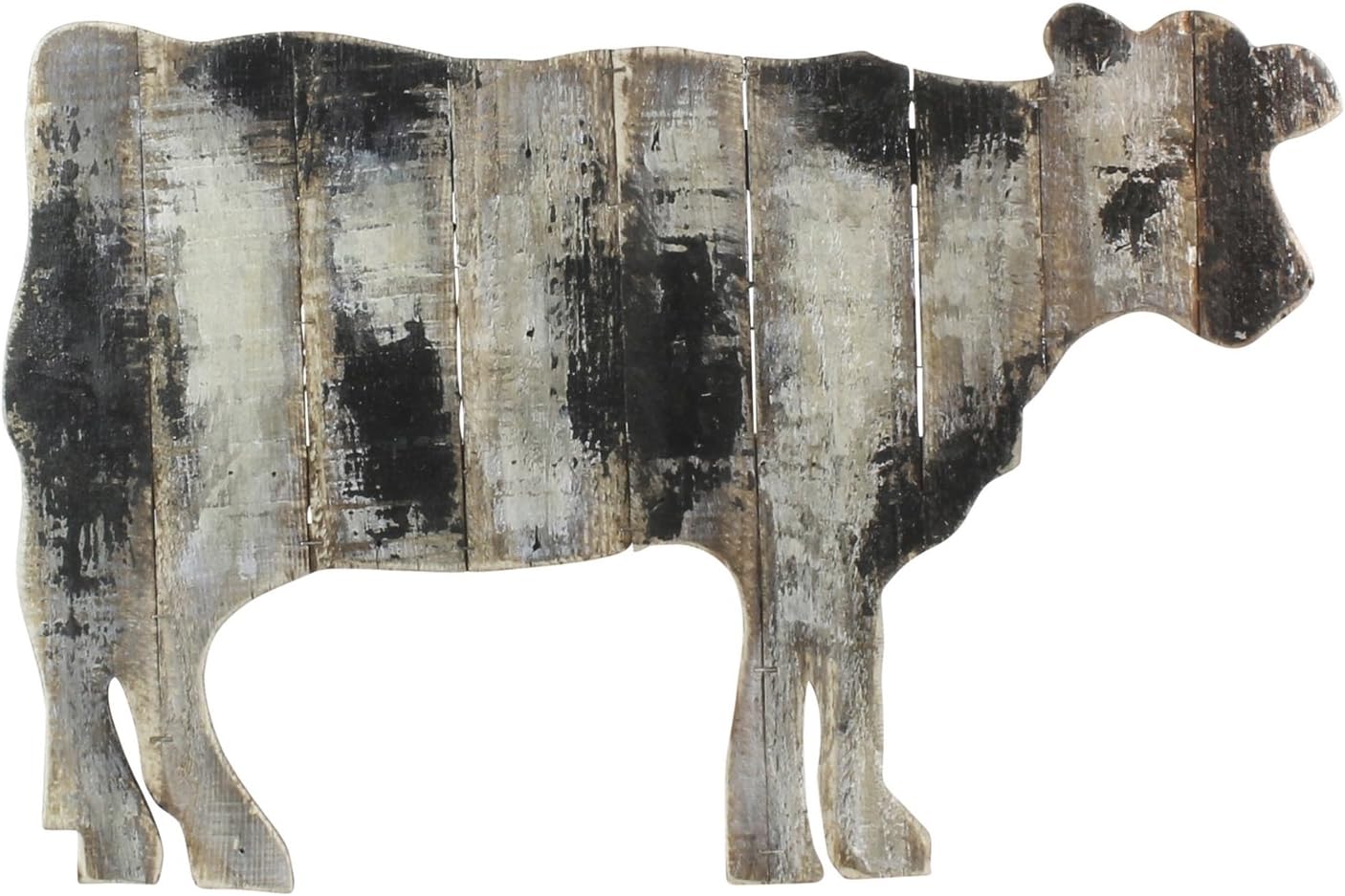 Slat Wood Cow Wall Art Amazon.ca Home