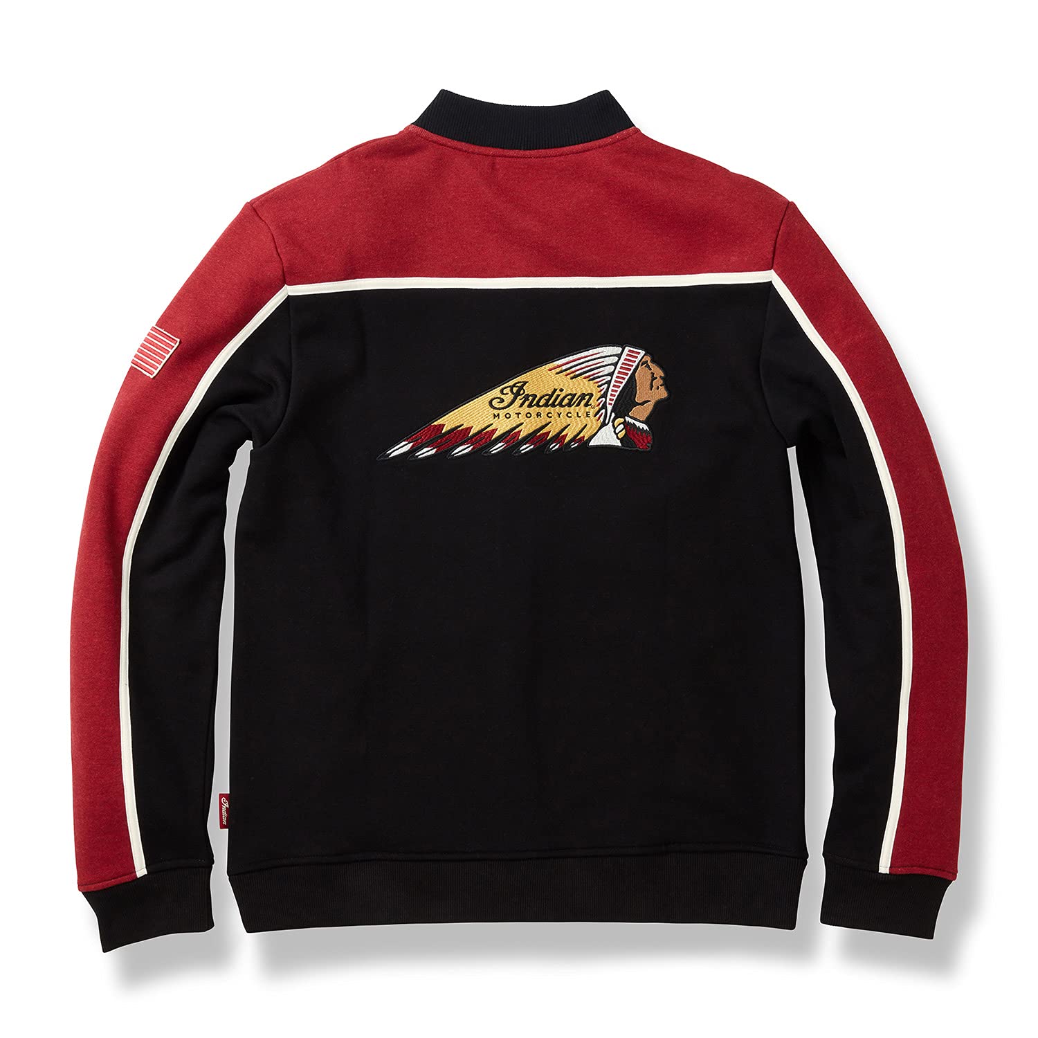 Indian Motorcycle Men's Zip Thru, Black - 5XL - 286164316