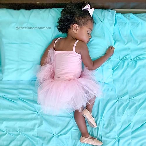 Miniatura 7 de Stelle - Vestido de bailarina para niña, con leotardo, estilo canesú, para gimnasia o ballet (para niñas pequeñas y grandes)