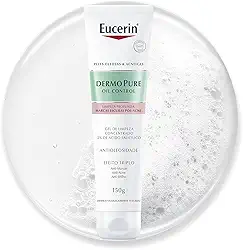 EUCERIN Gel de Limpeza Facial Antiacne DermoPure Concentrado 150ml, Peles Oleosas e Acneicas