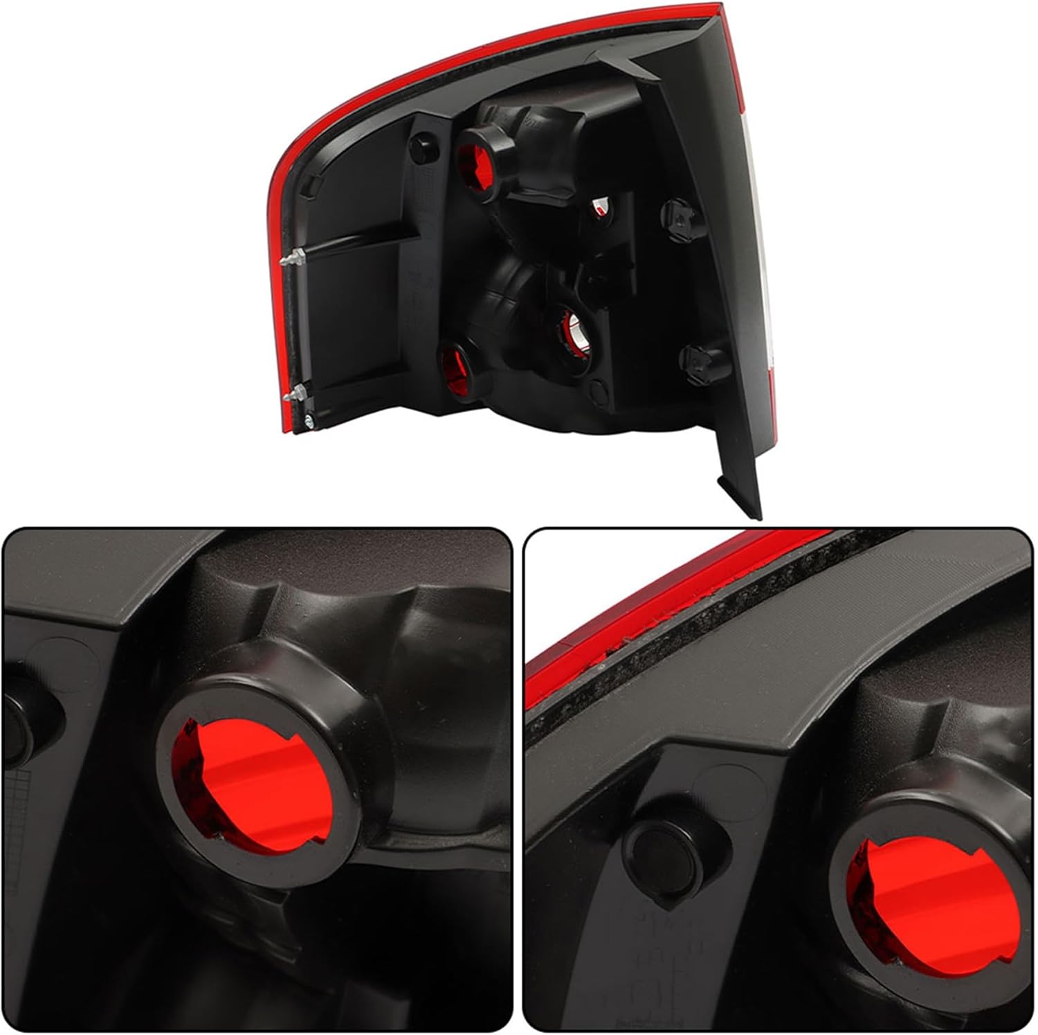 munirater Tail Light Right Side Replacement for Edge 2011-2014 Rear Brake Lamp