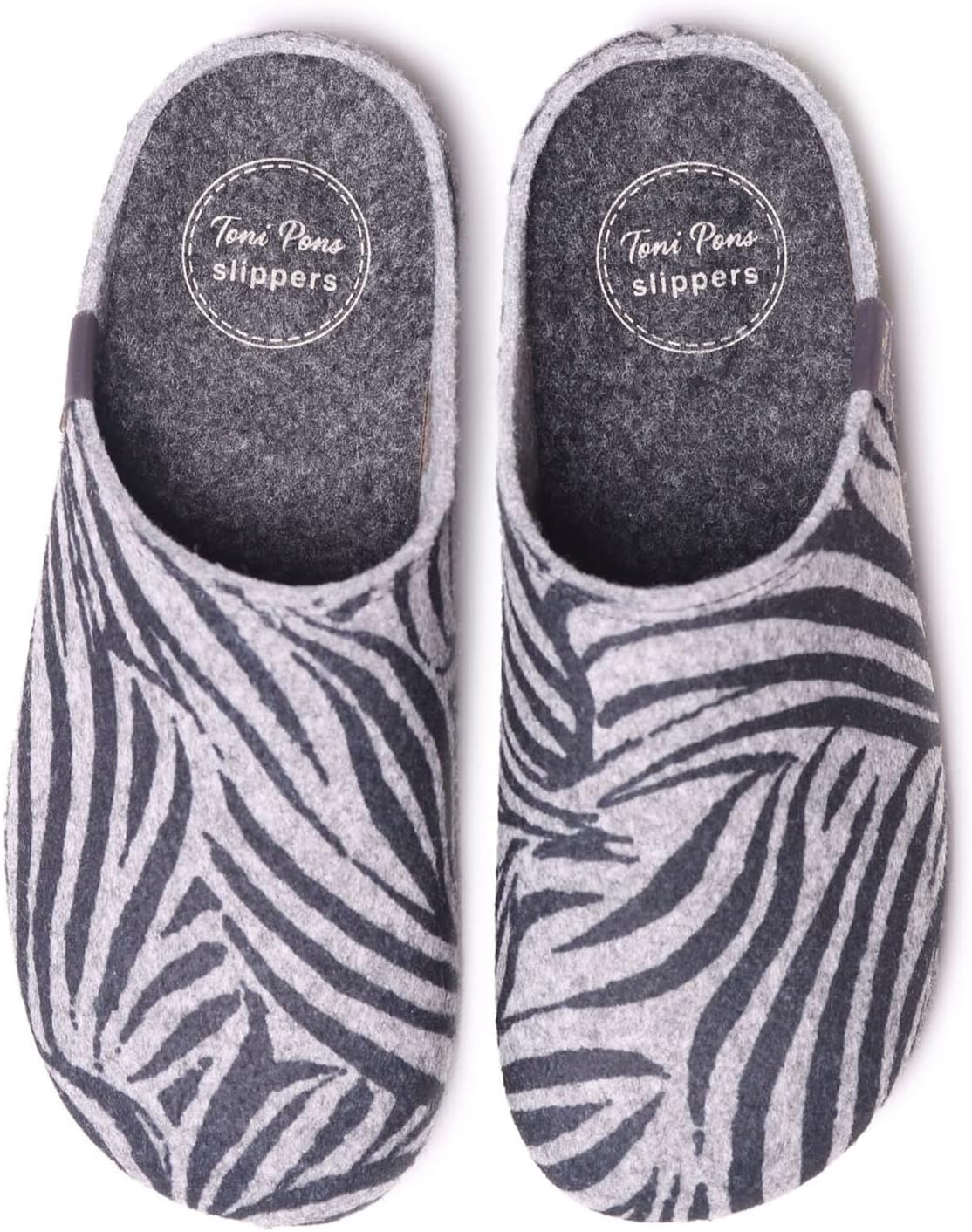 Felt Clog Slippers for Women by TONI PONS