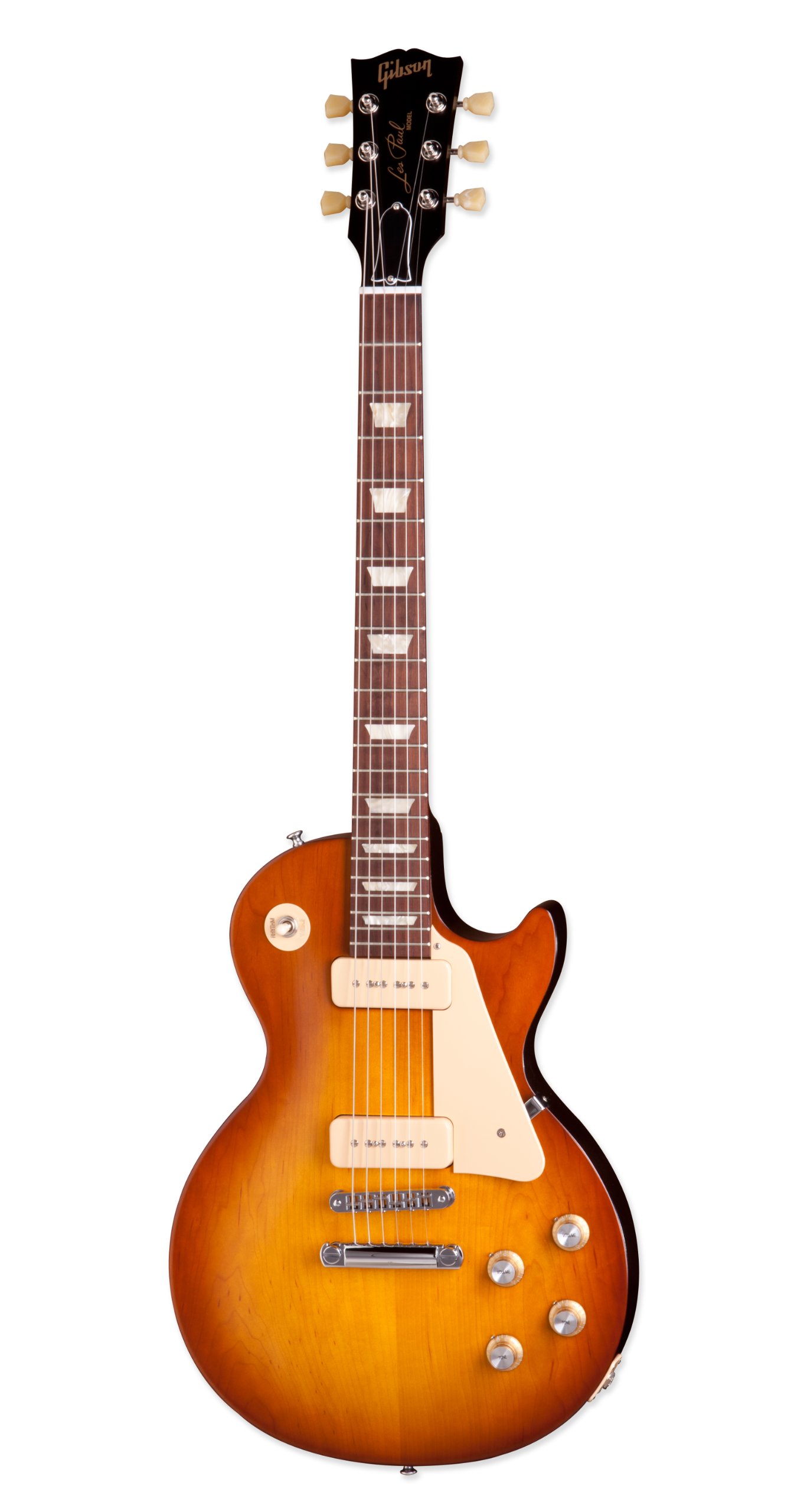 ギター Gibson LesPaul '60sTributeSatinEbony2016 Gibson 2016 T Les Paul Studio 60's Tribute Electric Guitar, Satin