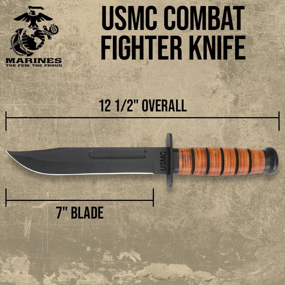 Amazon.com : UNITED CUTLERY USMC Combat Fighter Knife with