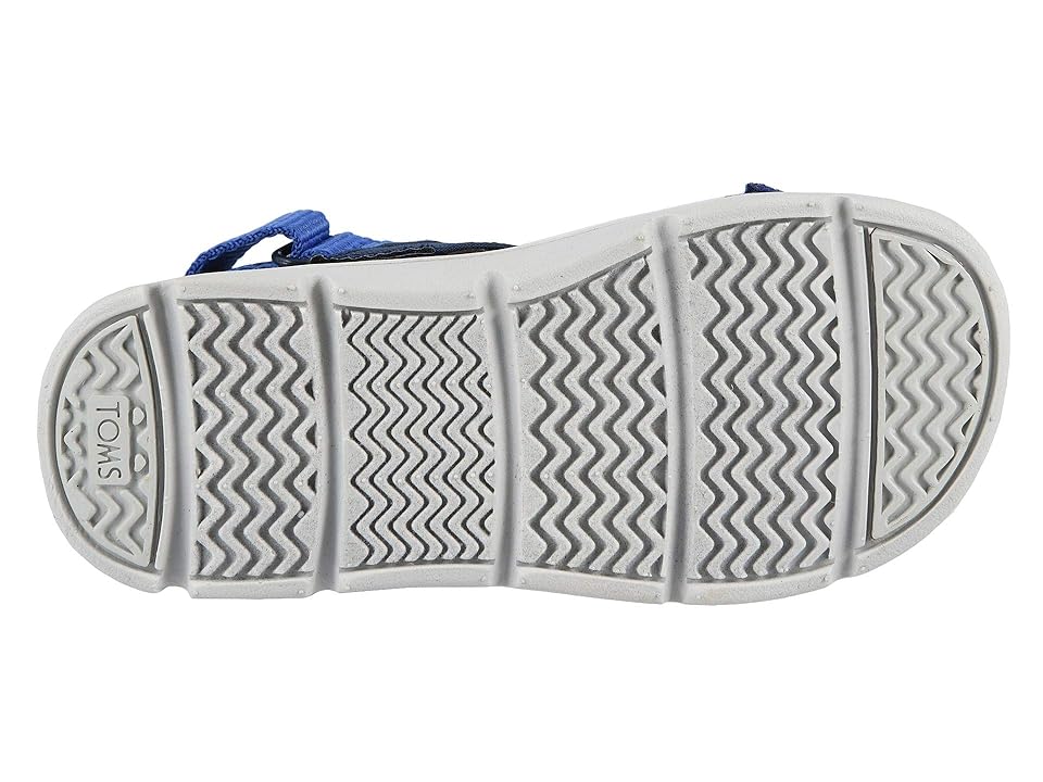 

TOMS Kids Ray (Toddler/Little Kid) (Navy Global Webbing) Girl's Shoes