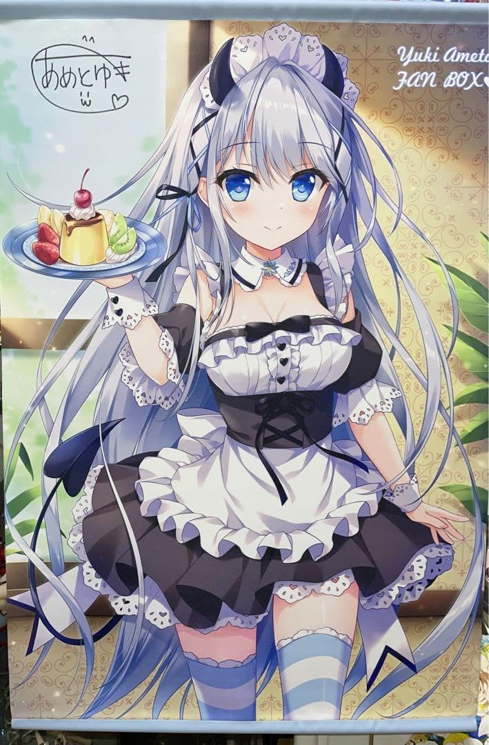 Amazon.co.jp: あめとゆき 直筆サイン タペストリー 支援者特典 : おもちゃ
