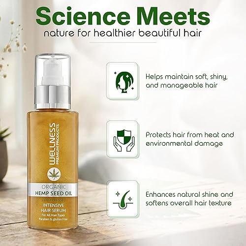 Miniatura 5 de BEAUTY MADE EASY Welllness Premium Products - Suero de cáñamo orgánico, 3.4 onzas, WPPS