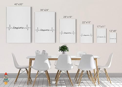 Miniatura 4 de HB Art Design Coffee Happiness Line Art 2 Panel Canvas Print Set Wall Art Coffee Bar Decor Coffee Signs Kitchen Wall Decor Dining Room Restaurant