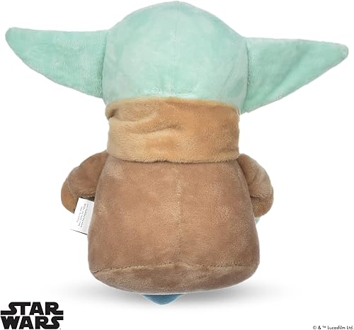 Miniatura 5 de Star Wars - Juguete para perro de Baby Yoda de felpa con chirriador  9 pulgadas, The Child, Grogu con corazón, juguete para mascotas  Juguete de