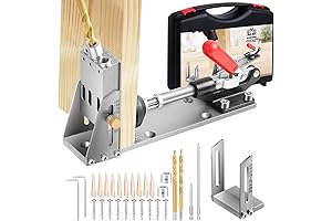 Professional Howod Pocket Hole Jig Kit - the Ideal Woodworking Tool for Carpentry Projects