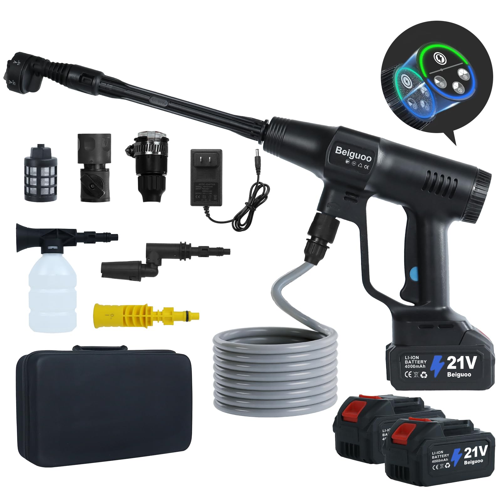 Beiguoo Cordless 1450PSI