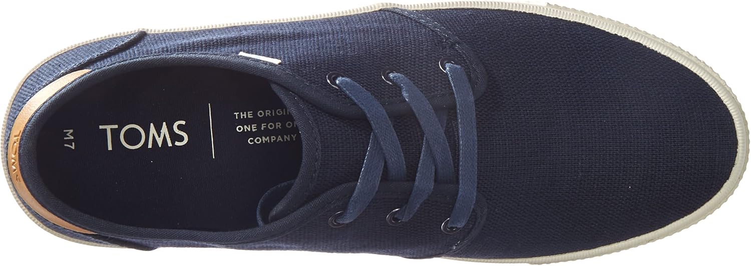 TOMS Men's Carlo Sneaker Navy Heritage 11.5 M - Image 4
